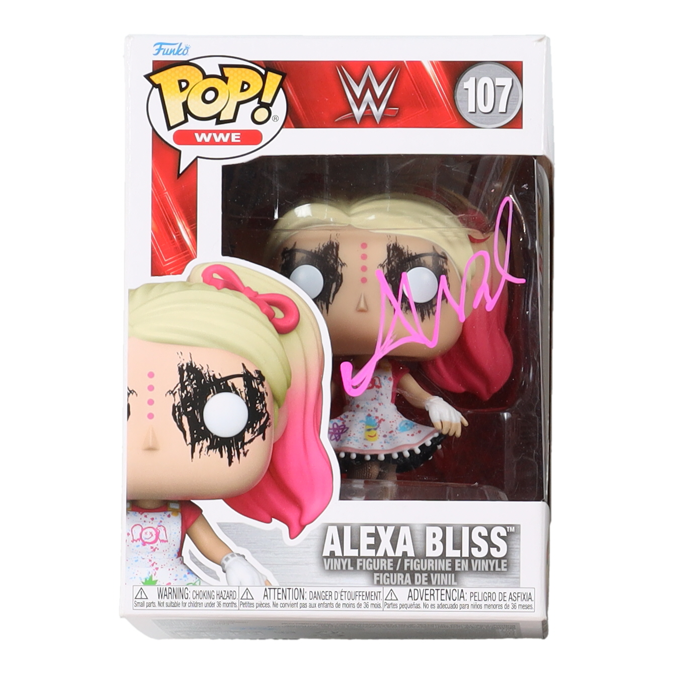 Alexa Bliss Signed WWE #107 Funko Pop! Vinyl Figure (PSA) at PristineAuction.com Alexa Bliss Signed WWE #107 Funko Pop! Vinyl Figure (PSA) at PristineAuction.com