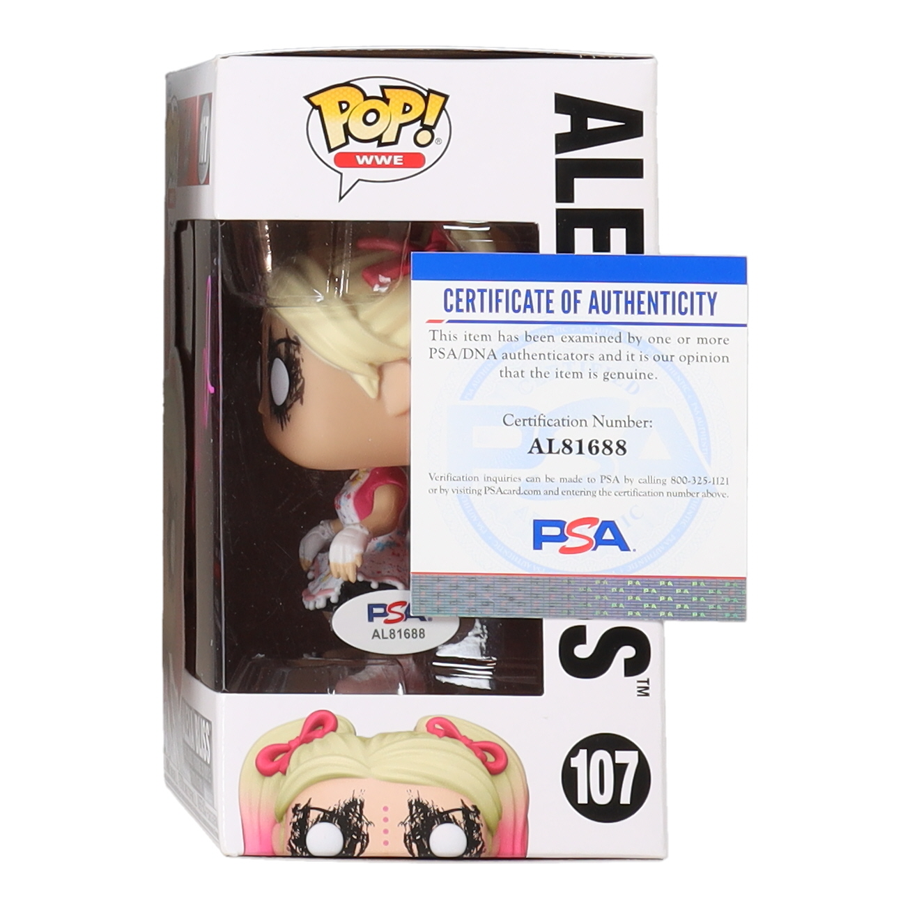 Alexa Bliss Signed WWE #107 Funko Pop! Vinyl Figure (PSA) at PristineAuction.com Alexa Bliss Signed WWE #107 Funko Pop! Vinyl Figure (PSA) at PristineAuction.com