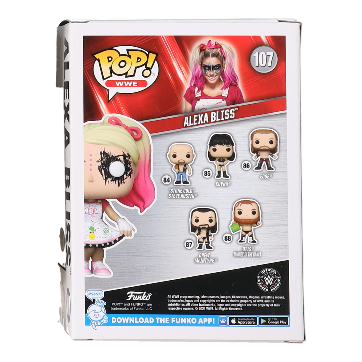 Alexa Bliss Signed WWE #107 Funko Pop! Vinyl Figure (PSA) at PristineAuction.com Alexa Bliss Signed WWE #107 Funko Pop! Vinyl Figure (PSA) at PristineAuction.com