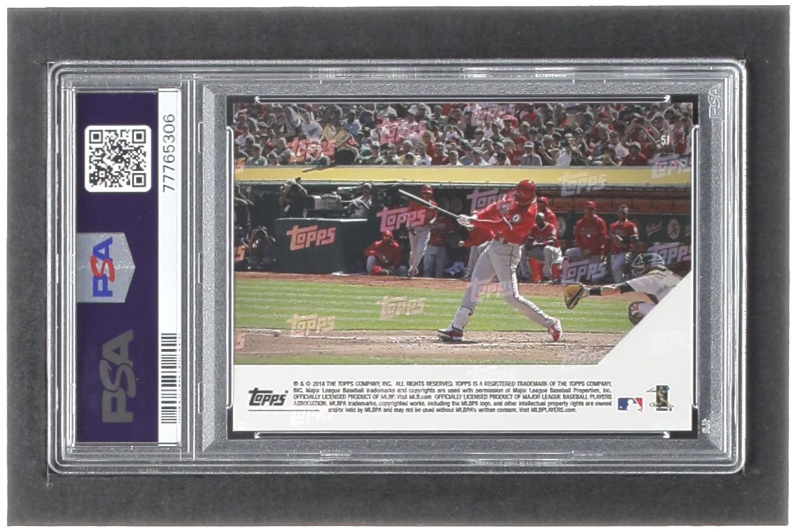 Shohei Ohtani 2018 Topps Now #5J RC / Japanese (PSA 10) at PristineAuction.com Shohei Ohtani 2018 Topps Now #5J RC / Japanese (PSA 10) at PristineAuction.com
