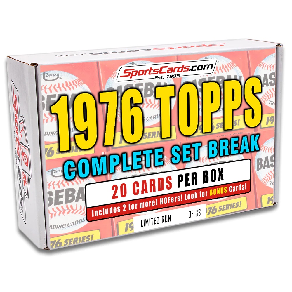 1976 TOPPS BASEBALL COMPLETE SET BREAK at PristineAuction.com 1976 TOPPS BASEBALL COMPLETE SET BREAK at PristineAuction.com