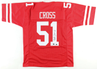 Randy Cross Signed Jersey (Beckett & Cross) at PristineAuction.com