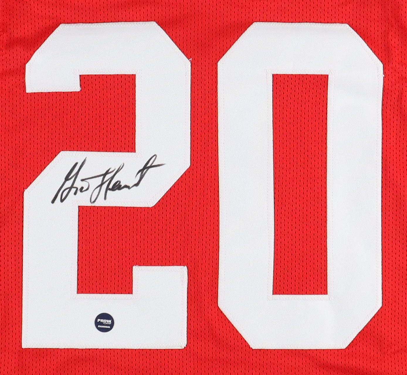 Garrison Hearst Signed Jersey (Prova) at PristineAuction.com Garrison Hearst Signed Jersey (Prova) at PristineAuction.com