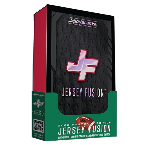 2022 JERSEY FUSION FOOTBALL EDITION SEALED MYSTERY BOX at PristineAuction.com 2022 JERSEY FUSION FOOTBALL EDITION SEALED MYSTERY BOX at PristineAuction.com