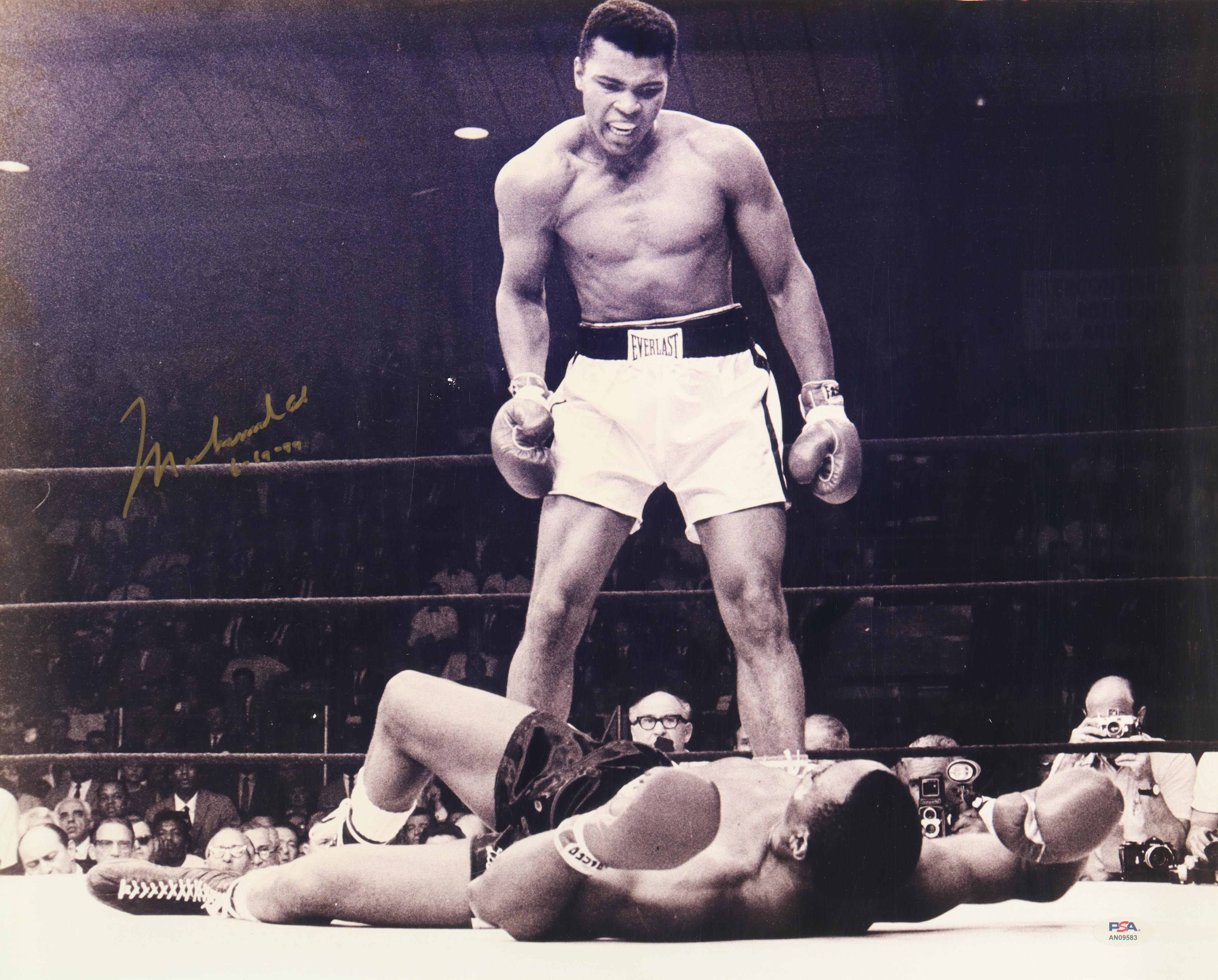 Muhammad Ali Signed 16x20 Photo Inscribed "6-19-99" (PSA) | Pristine ...