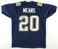 Natrone Means Signed Jersey (Prova) at PristineAuction.com