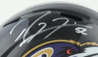 Ray Lewis Signed Ravens Full-Size Speed Helmet (Beckett) at PristineAuction.com