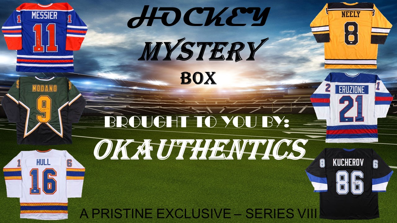 OKAUTHENTICS Hockey Jersey Mystery Box - Series VIII at PristineAuction.com OKAUTHENTICS Hockey Jersey Mystery Box - Series VIII at PristineAuction.com