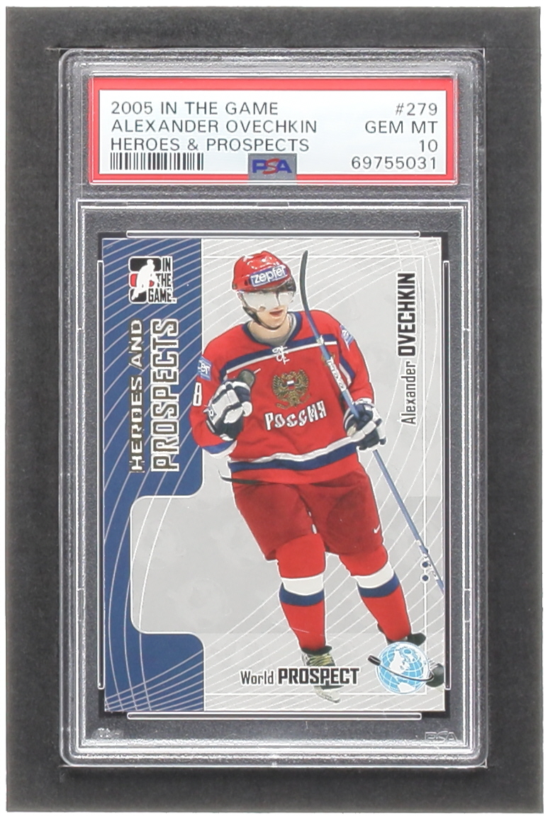 Alexander Ovechkin 2005-06 ITG Heroes and Prospects #279 (PSA 10) at PristineAuction.com Alexander Ovechkin 2005-06 ITG Heroes and Prospects #279 (PSA 10) at PristineAuction.com