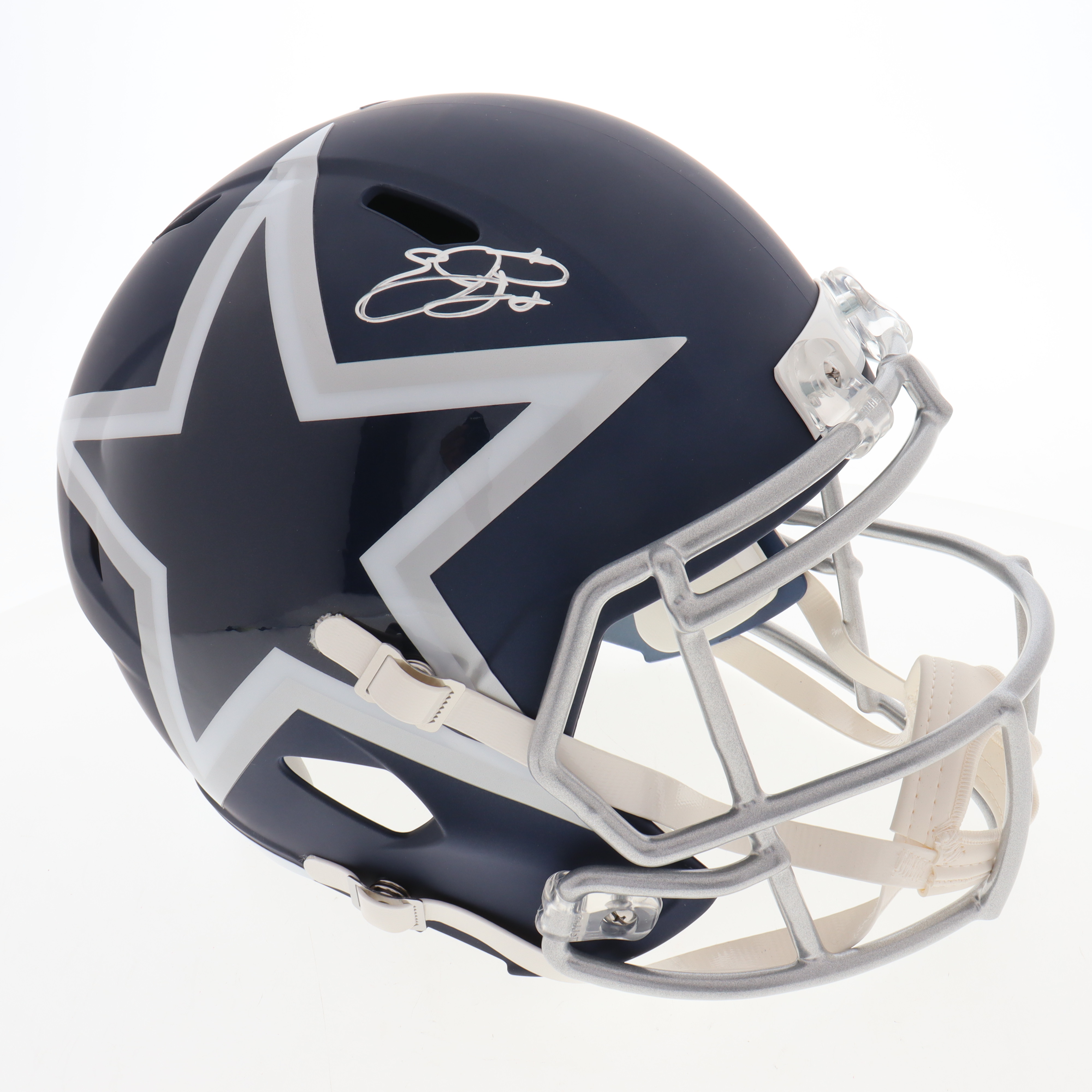 Emmitt Smith Signed Cowboys Full-Size AMP Alternate Speed Helmet (Beckett) at PristineAuction.com Emmitt Smith Signed Cowboys Full-Size AMP Alternate Speed Helmet (Beckett) at PristineAuction.com