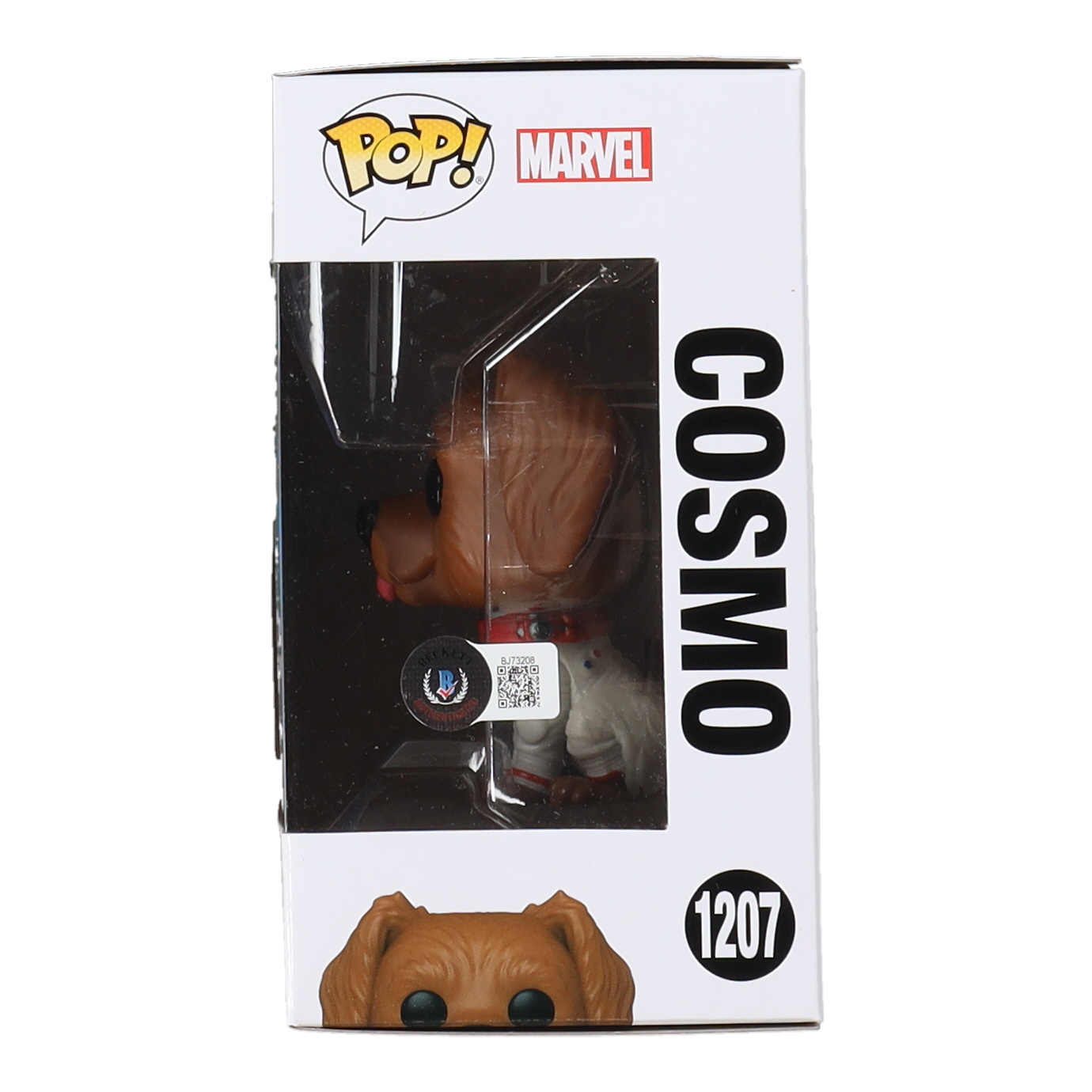 Maria Bakalova Signed "Guardians of the Galaxy Volume 3" #1207 Cosmo Funko Pop! Vinyl Figure (Beckett) at PristineAuction.com Maria Bakalova Signed "Guardians of the Galaxy Volume 3" #1207 Cosmo Funko Pop! Vinyl Figure (Beckett) at PristineAuction.com