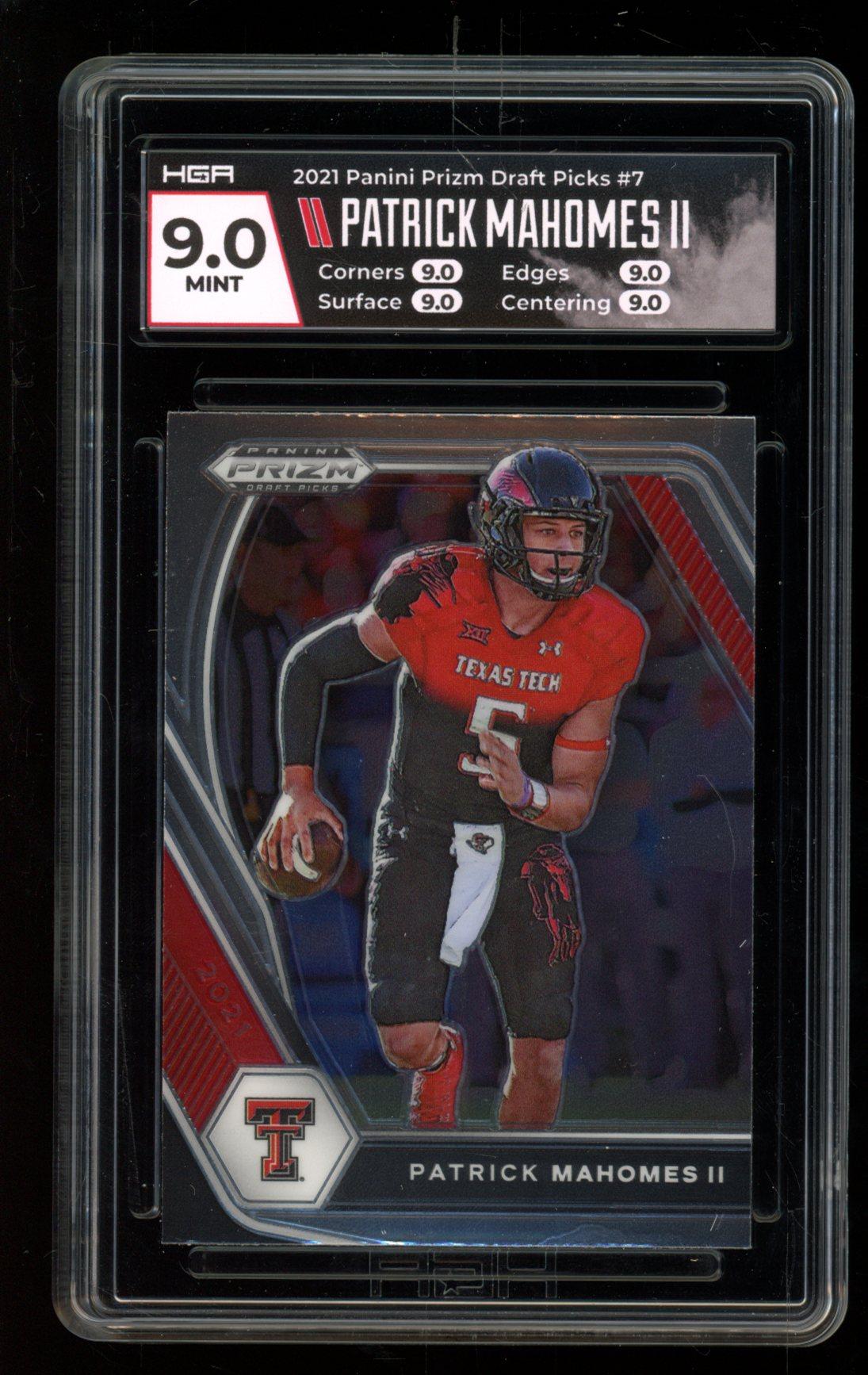 Patrick Mahomes II 2021 Panini Prizm Draft Picks #7 (HGA 9) at PristineAuction.com Patrick Mahomes II 2021 Panini Prizm Draft Picks #7 (HGA 9) at PristineAuction.com