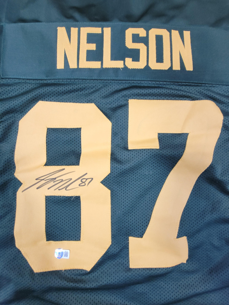 Jordy Nelson Signed Jersey (Beckett) at PristineAuction.com Jordy Nelson Signed Jersey (Beckett) at PristineAuction.com