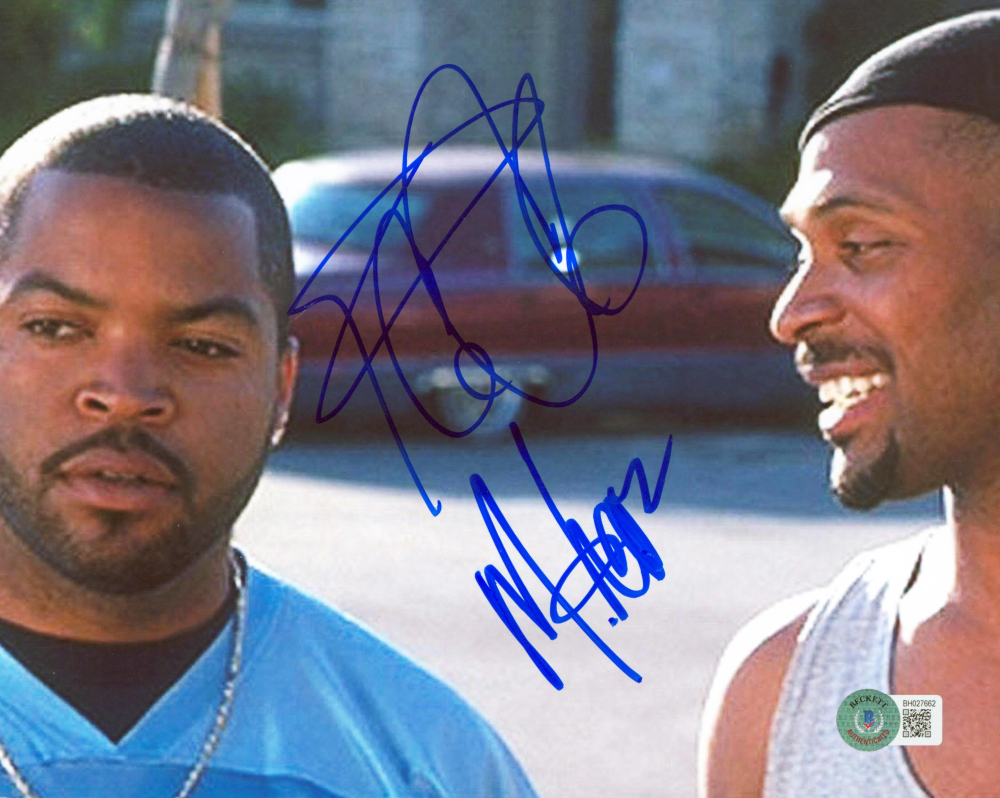 Ice Cube & Mike Epps Signed "Next Friday" 8x10 Photo (Beckett
