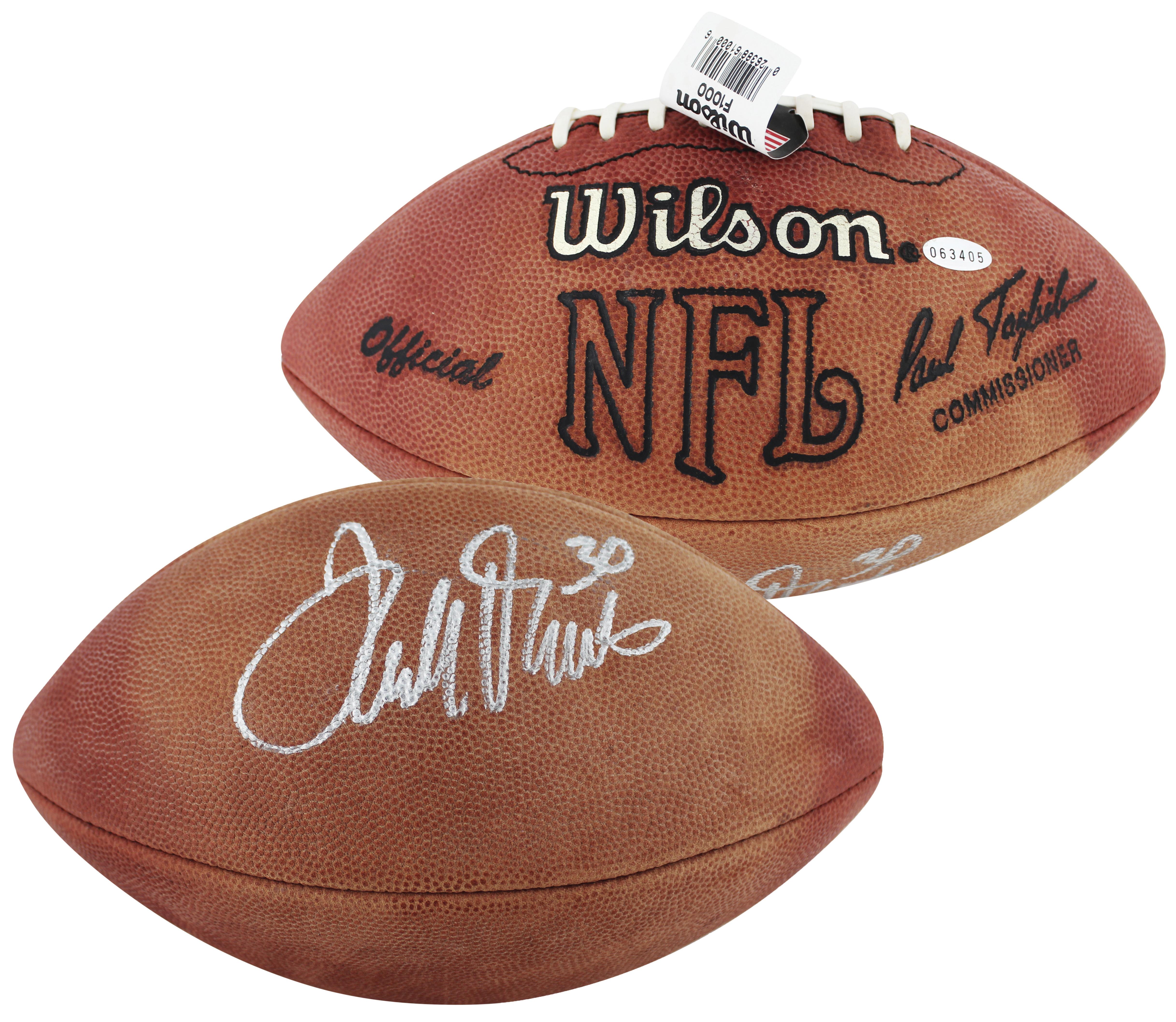 Terrell Davis Signed Official NFL Football (Steiner) at PristineAuction.com Terrell Davis Signed Official NFL Football (Steiner) at PristineAuction.com