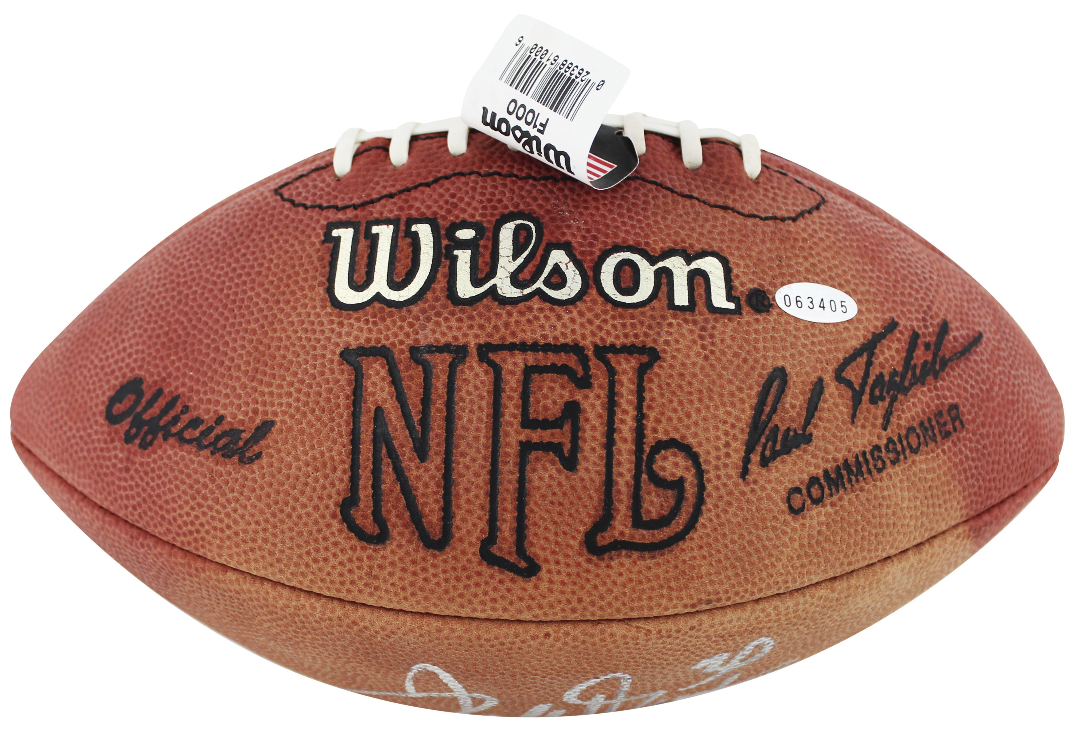 Terrell Davis Signed Official NFL Football (Steiner) at PristineAuction.com Terrell Davis Signed Official NFL Football (Steiner) at PristineAuction.com