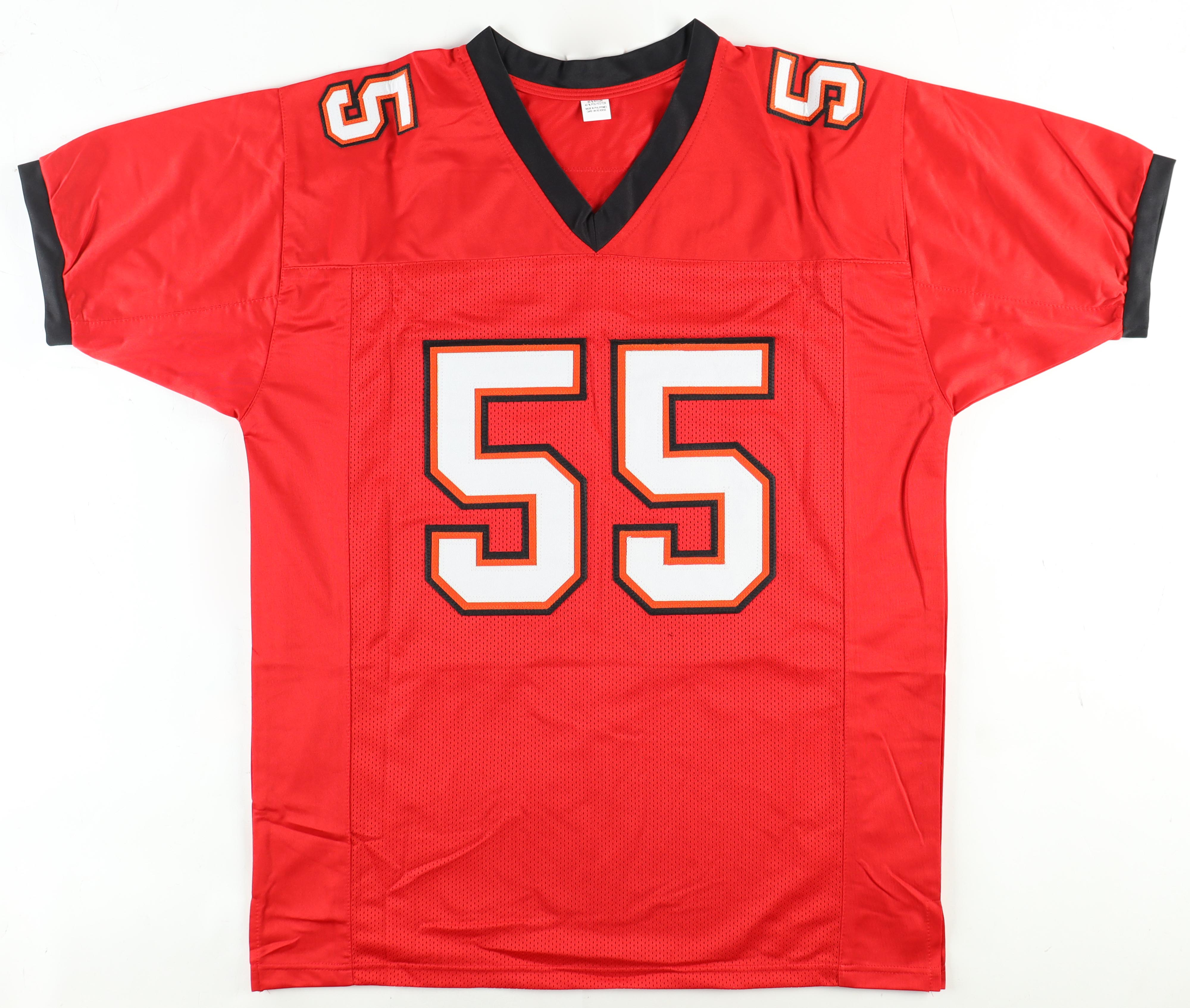 Derrick Brooks Signed Jersey Inscribed "SB XXXVII Champs" (Beckett) at PristineAuction.com Derrick Brooks Signed Jersey Inscribed "SB XXXVII Champs" (Beckett) at PristineAuction.com