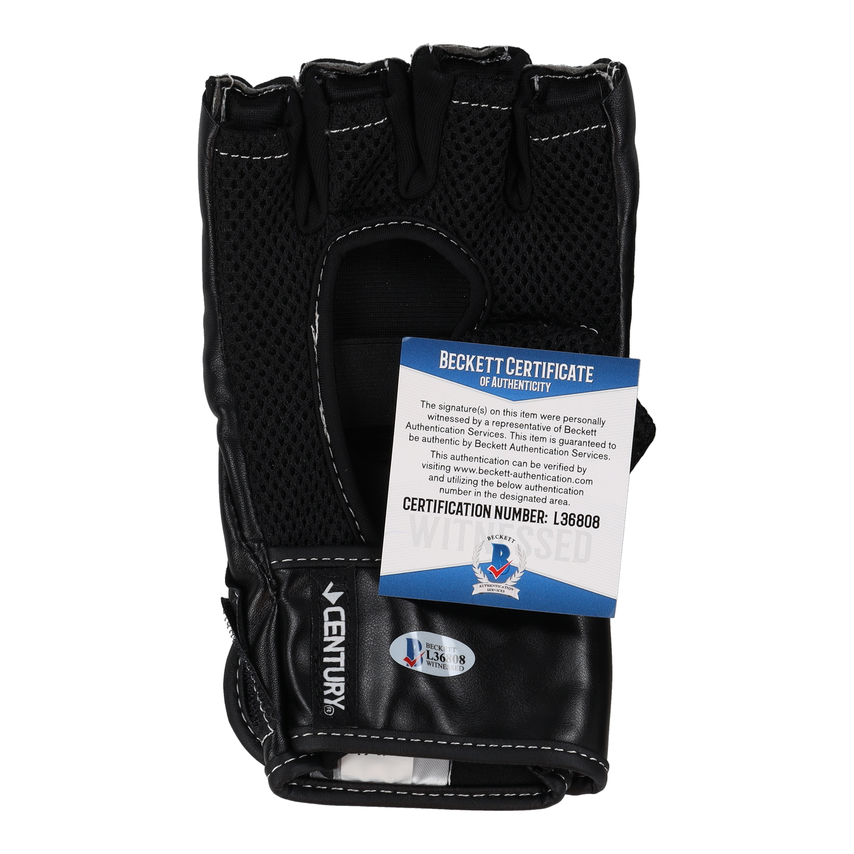 Chuck Liddell Signed Fight Glove (Beckett) at PristineAuction.com Chuck Liddell Signed Fight Glove (Beckett) at PristineAuction.com