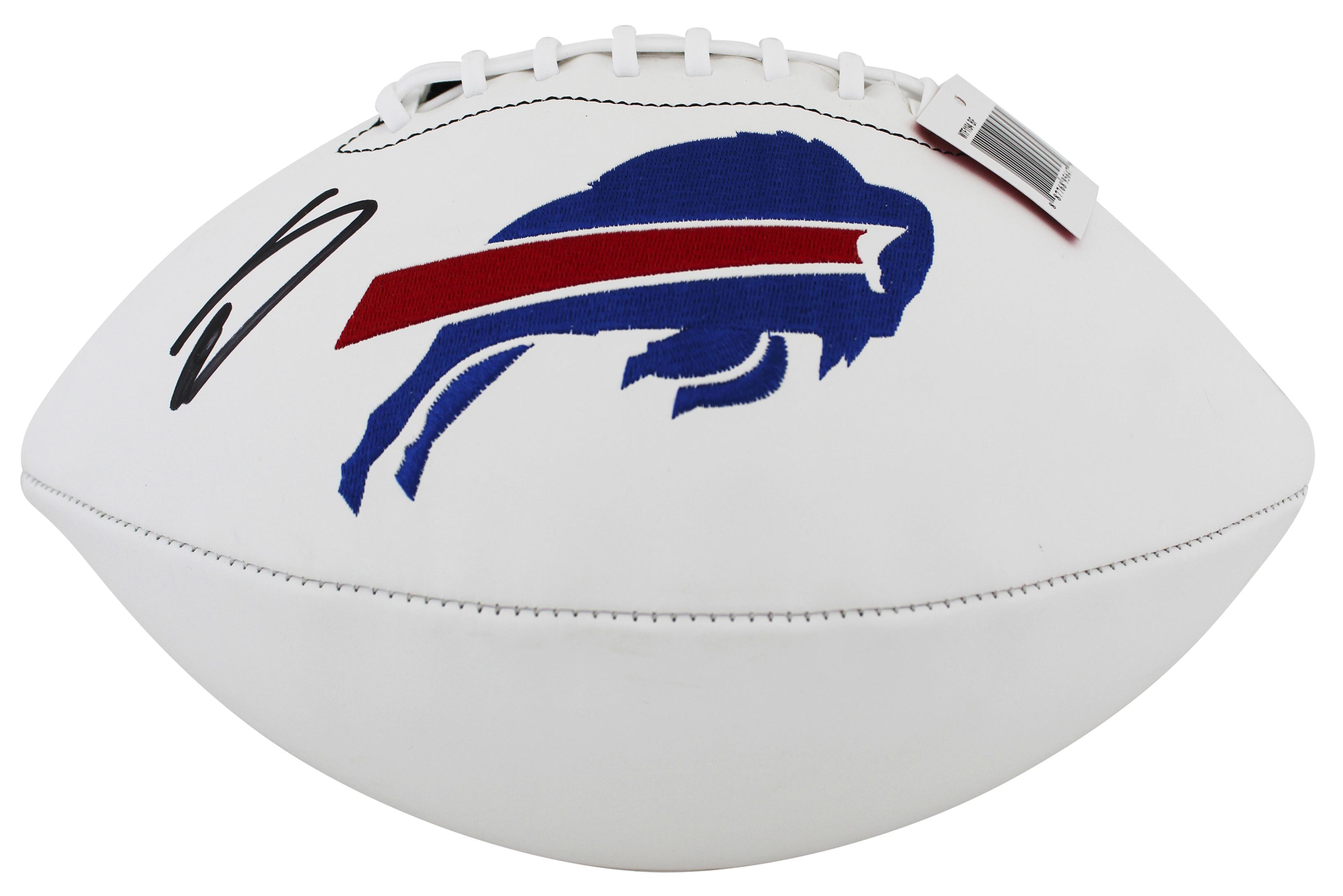 Stefon Diggs Signed Bills Logo Football (Beckett) at PristineAuction.com Stefon Diggs Signed Bills Logo Football (Beckett) at PristineAuction.com