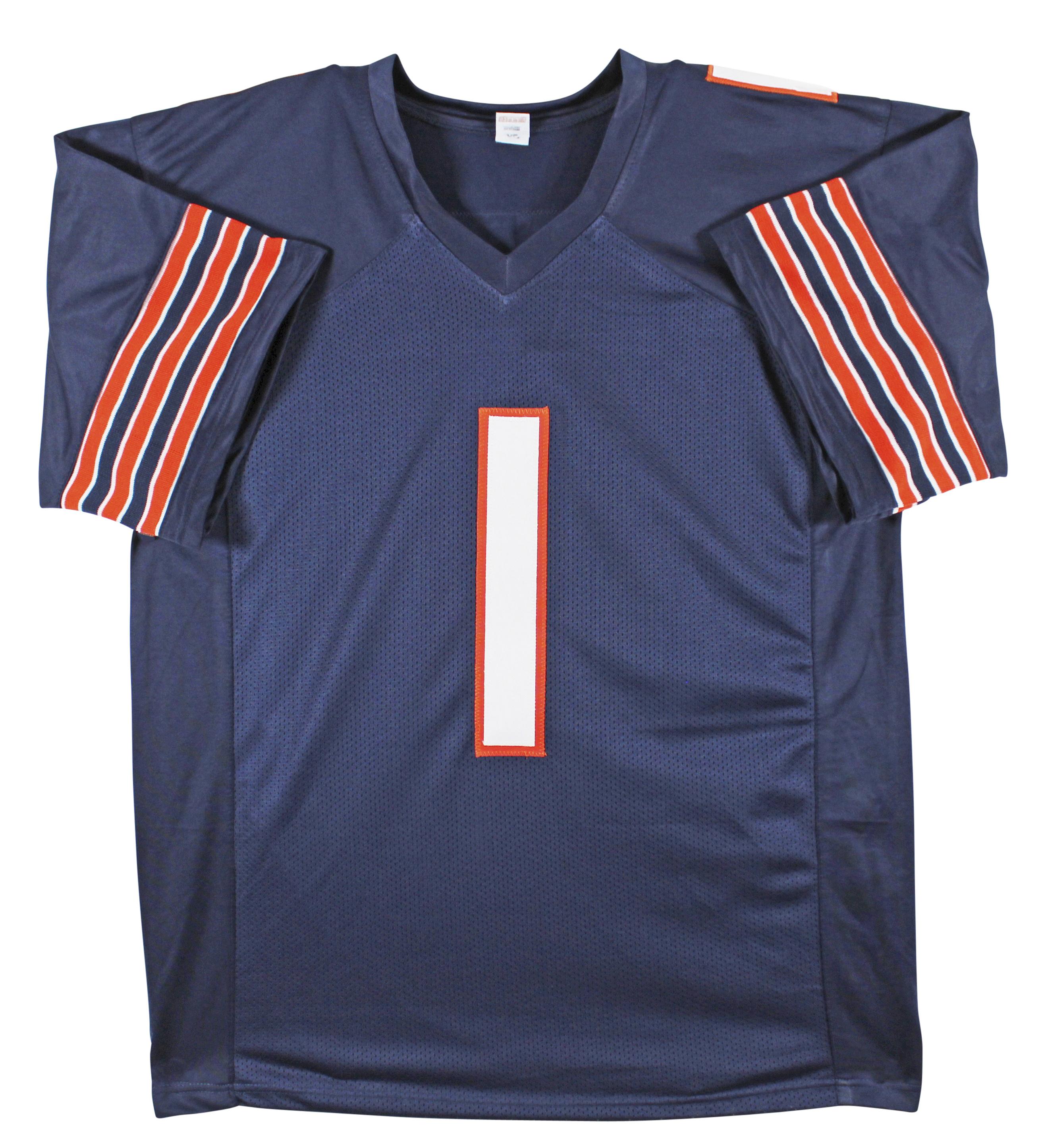 Justin Fields Signed Jersey (Beckett) at PristineAuction.com Justin Fields Signed Jersey (Beckett) at PristineAuction.com