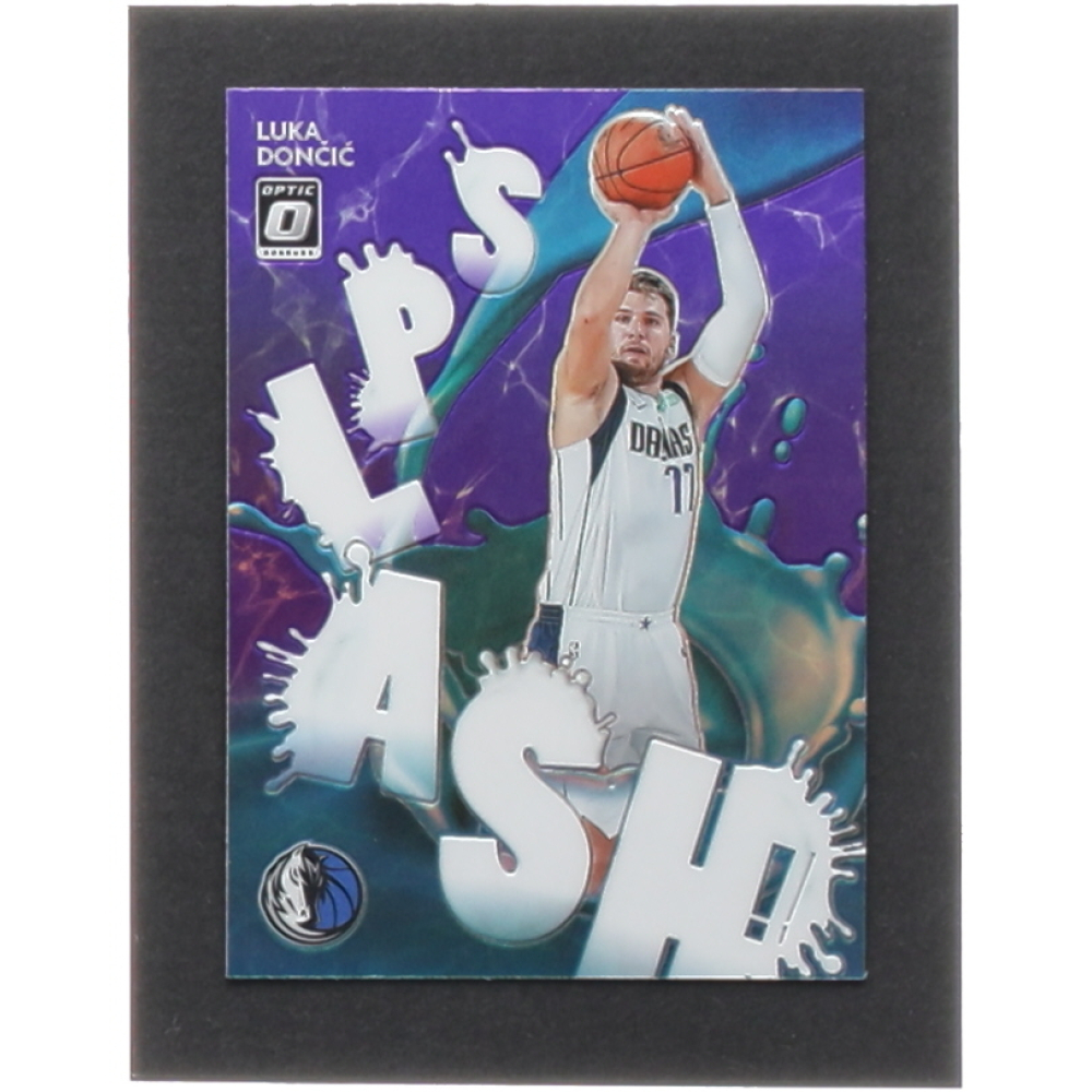 Luka Doncic 202021 Donruss Optic Splash Purple 15 Pristine Auction