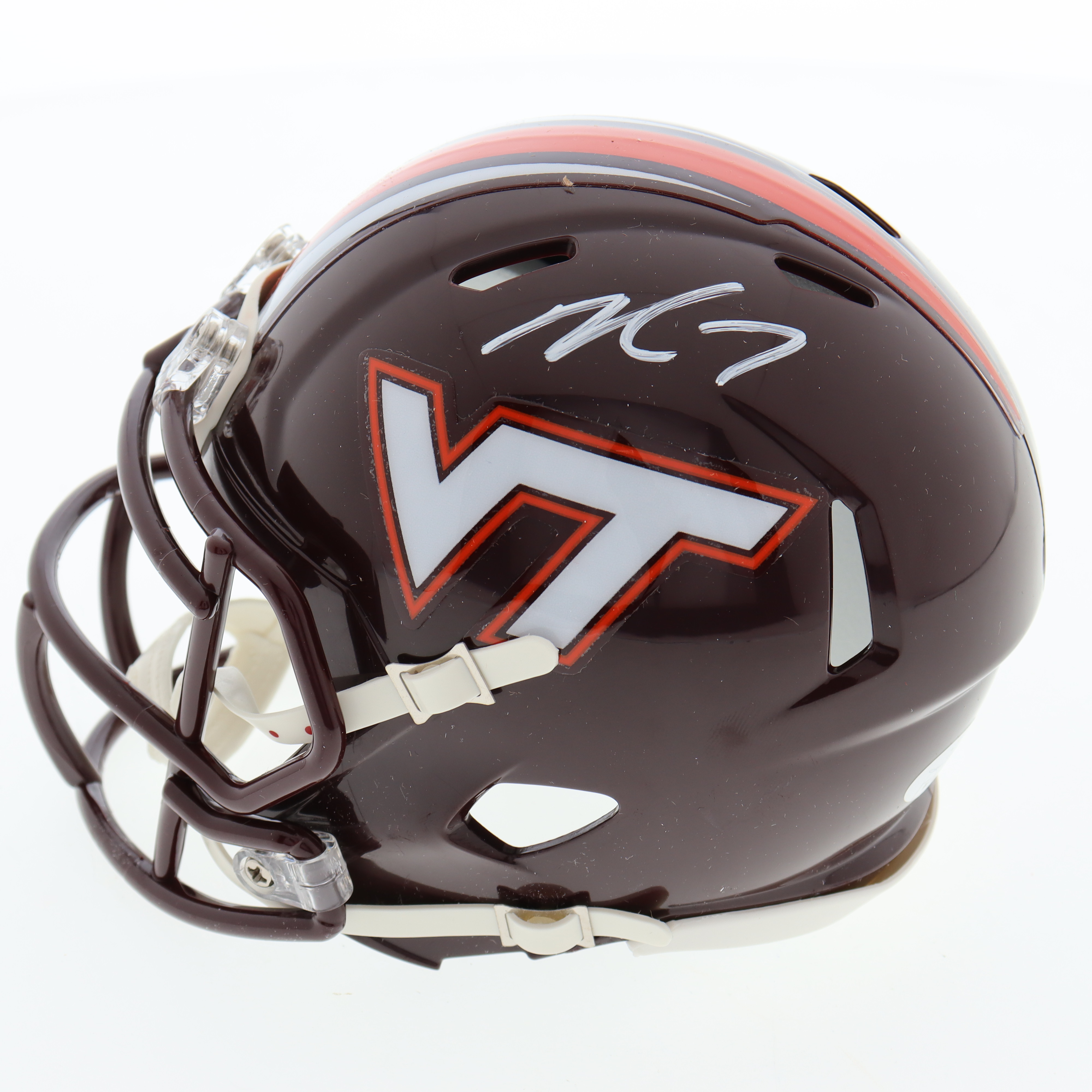 Michael Vick Signed Virginia Tech Hokies Speed Mini Helmet (JSA) at PristineAuction.com Michael Vick Signed Virginia Tech Hokies Speed Mini Helmet (JSA) at PristineAuction.com