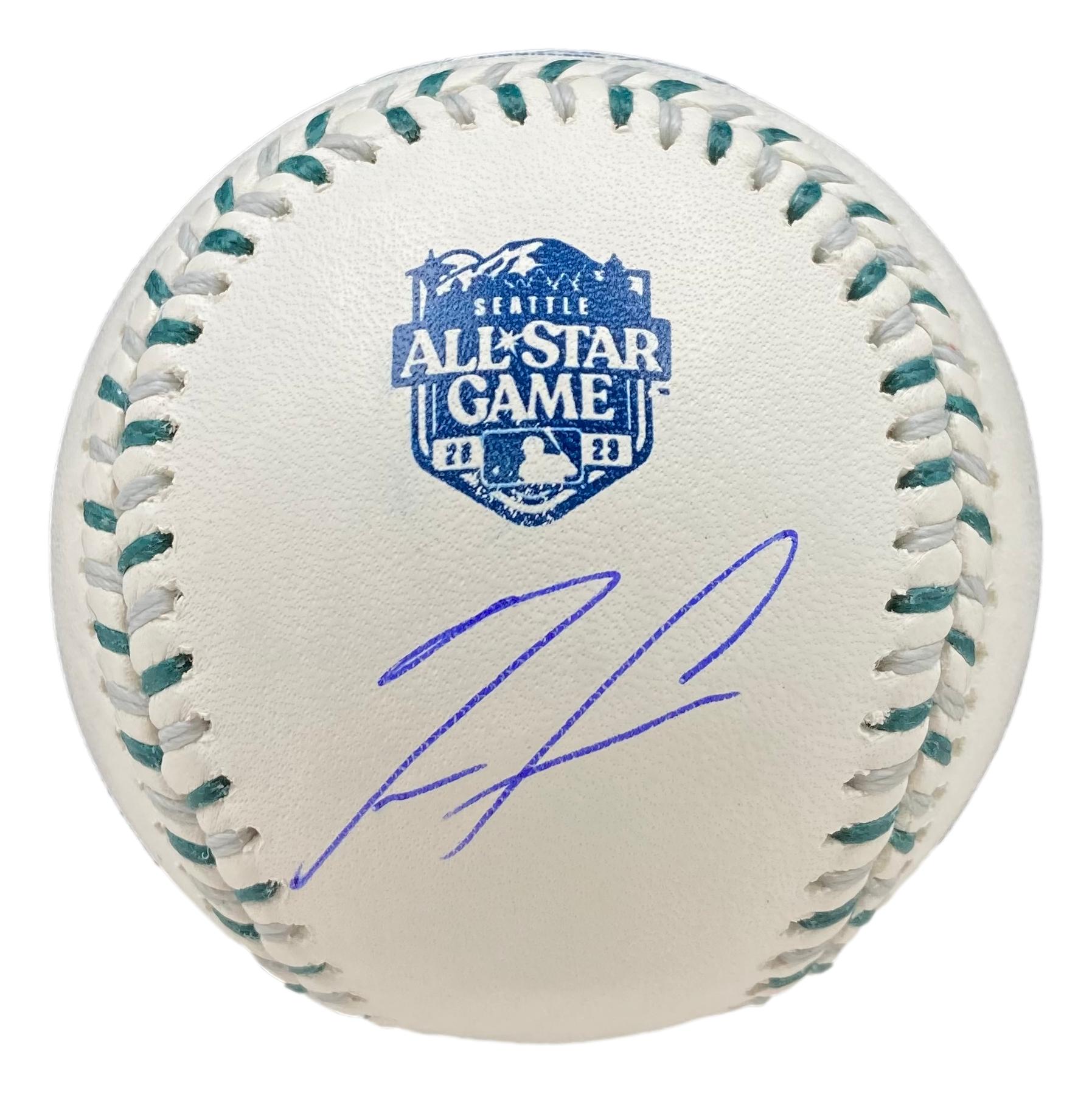 Ronald Acuna Jr. Signed 2023 All-Star Game Logo Baseball (Beckett) at PristineAuction.com Ronald Acuna Jr. Signed 2023 All-Star Game Logo Baseball (Beckett) at PristineAuction.com