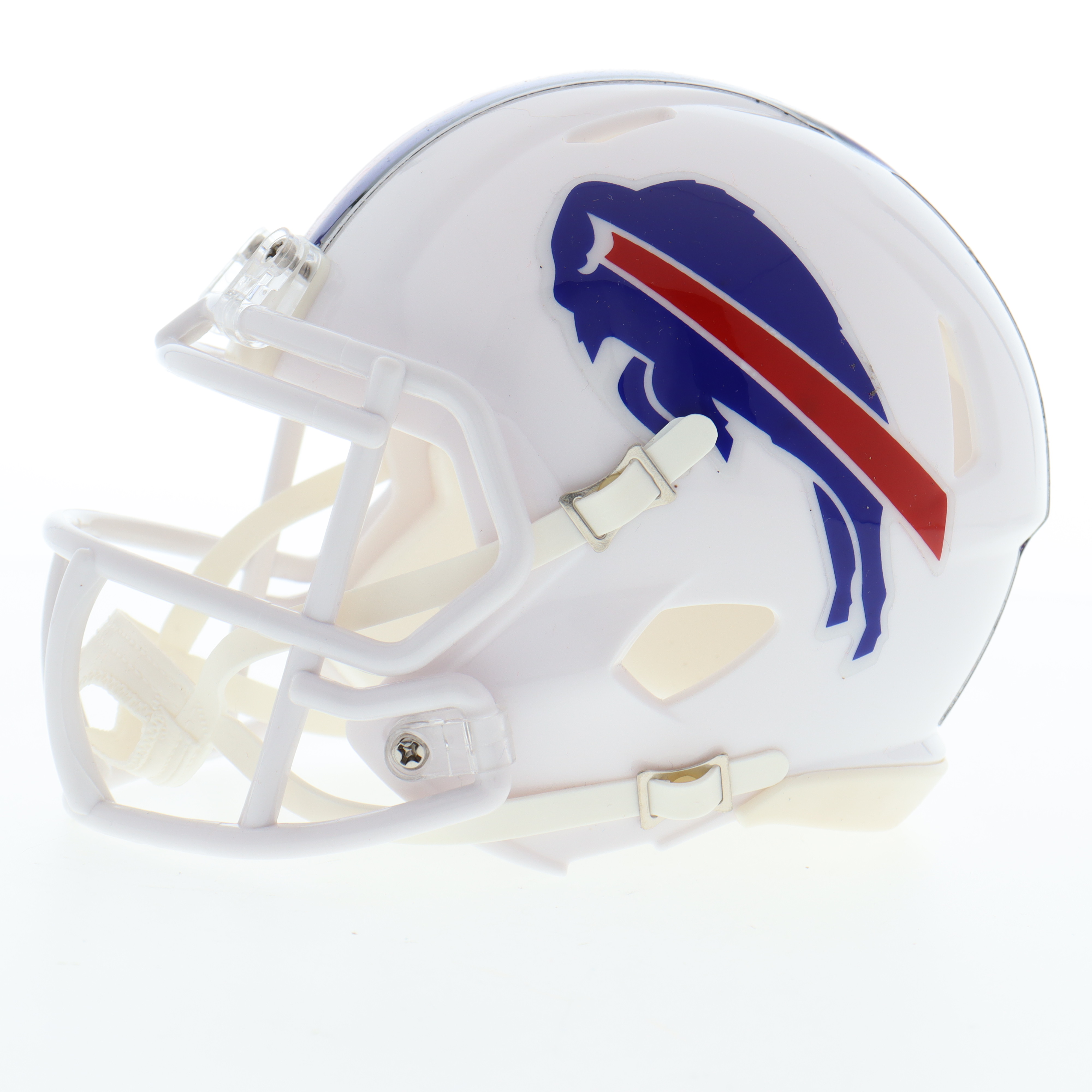 Thurman Thomas Signed Bills Speed Mini Helmet Inscribed "HOF 07" (Beckett) at PristineAuction.com Thurman Thomas Signed Bills Speed Mini Helmet Inscribed "HOF 07" (Beckett) at PristineAuction.com