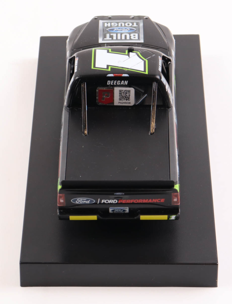 Hailie Deegan Signed 2021 NASCAR #1 Built Ford Tough F150 - 1:24 Premium Action Diecast Car | Truck (PA) at PristineAuction.com Hailie Deegan Signed 2021 NASCAR #1 Built Ford Tough F150 - 1:24 Premium Action Diecast Car | Truck (PA) at PristineAuction.com