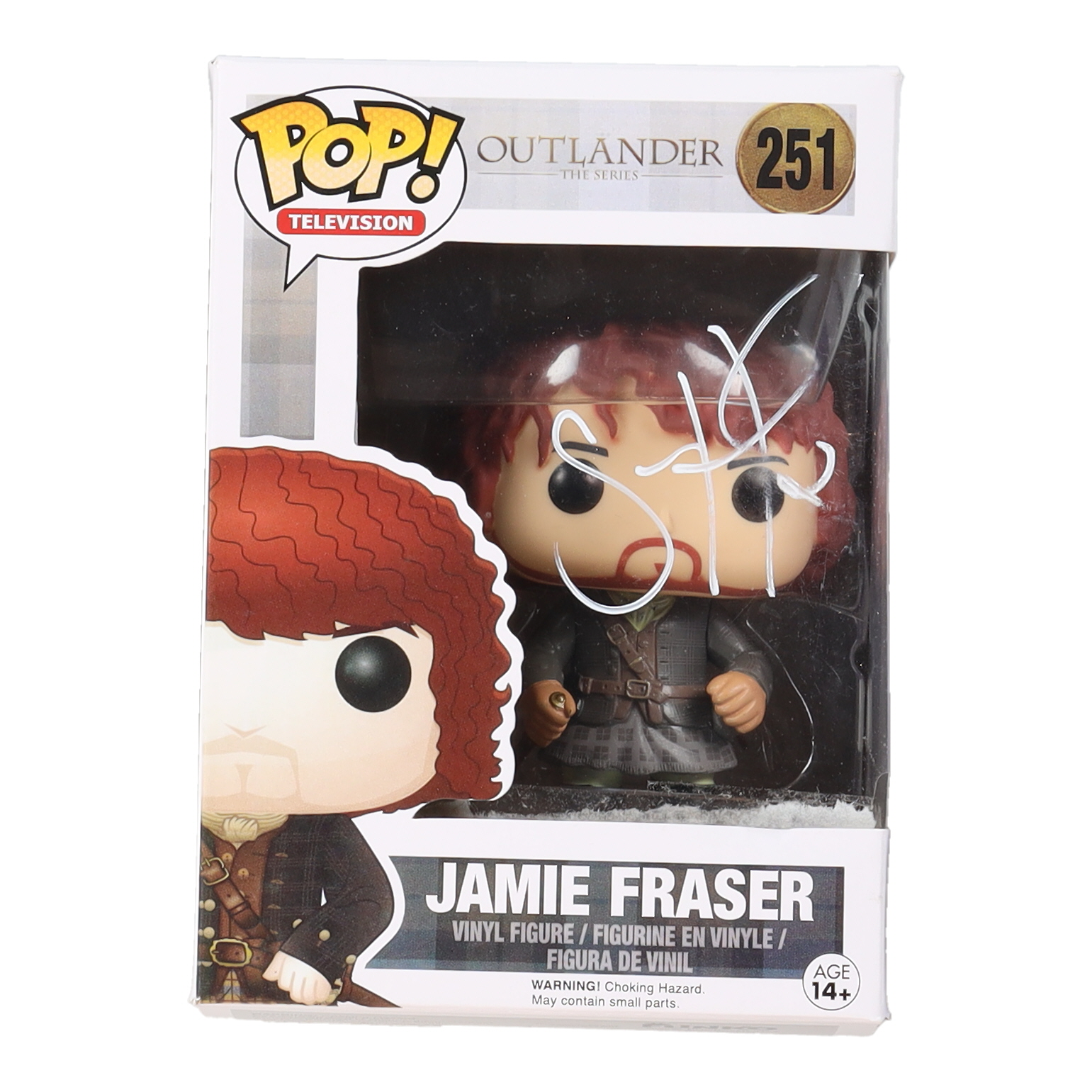 ファンコPOPアウトランダー ジェイミー.フレイザー#251 フギィア Sam Heughan Signed