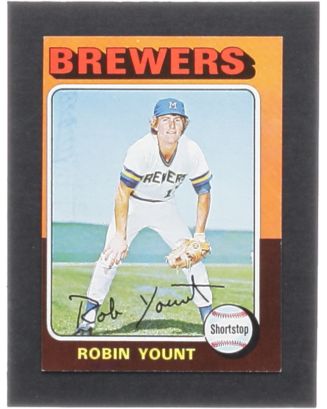 Robin Yount 1975 Topps #223 RC at PristineAuction.com Robin Yount 1975 Topps #223 RC at PristineAuction.com