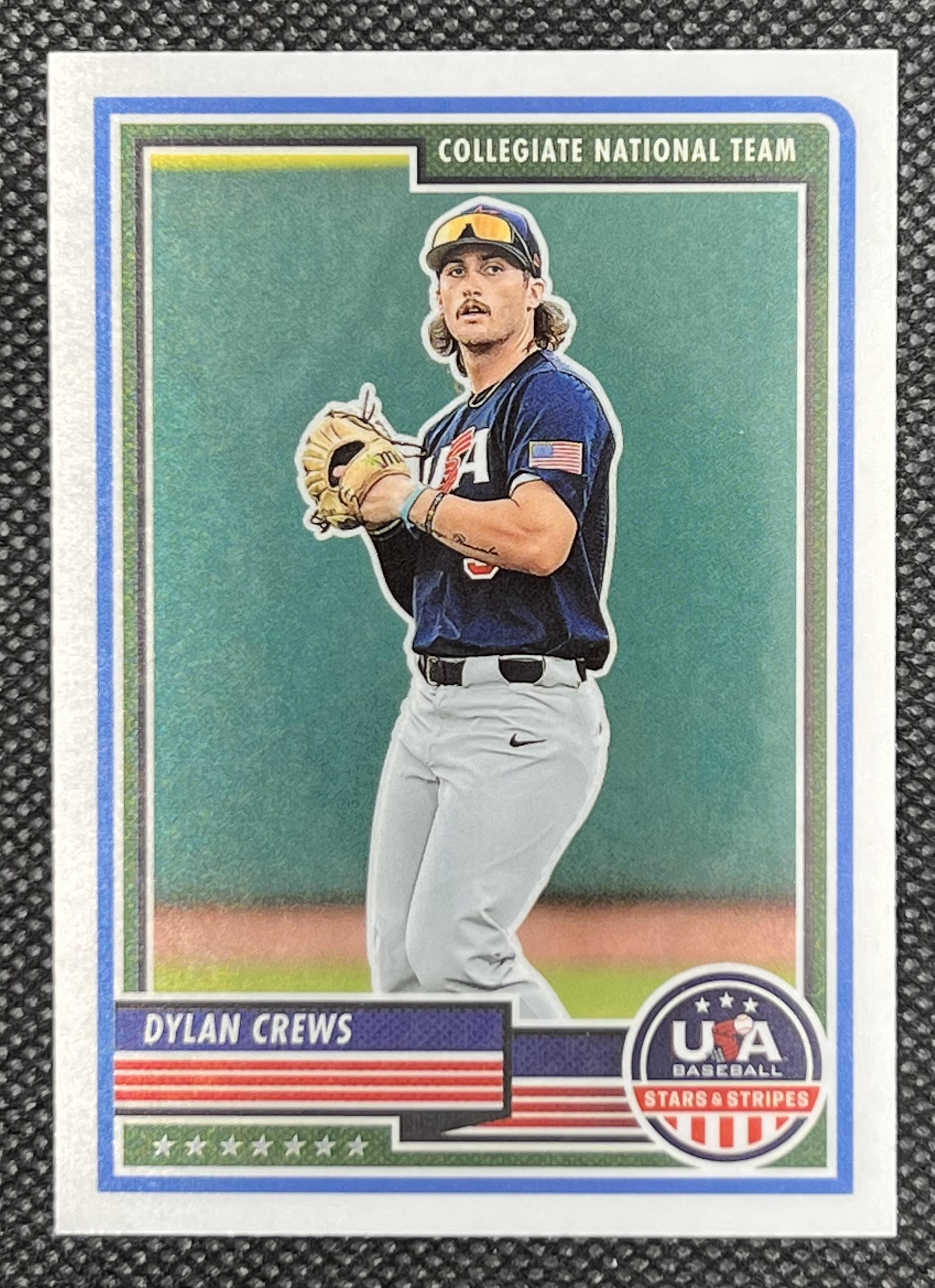 Dylan Crews 2023 USA Baseball Stars and Stripes #86 RC at PristineAuction.com Dylan Crews 2023 USA Baseball Stars and Stripes #86 RC at PristineAuction.com