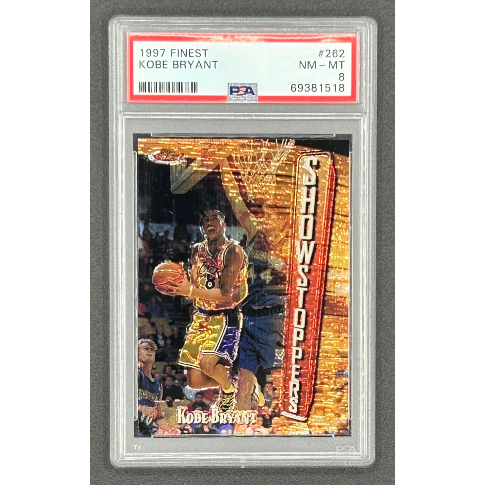 Kobe Bryant 1997-98 Finest #262 B (PSA 8) | Pristine Auction