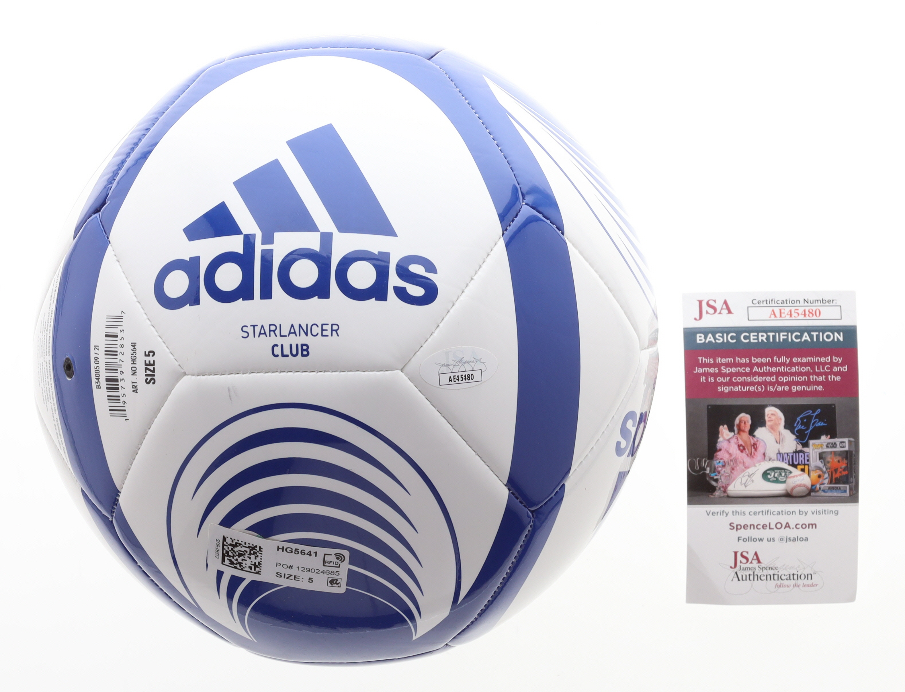 Oliver Kahn Signed Adidas Soccer Ball (JSA) at PristineAuction.com Oliver Kahn Signed Adidas Soccer Ball (JSA) at PristineAuction.com