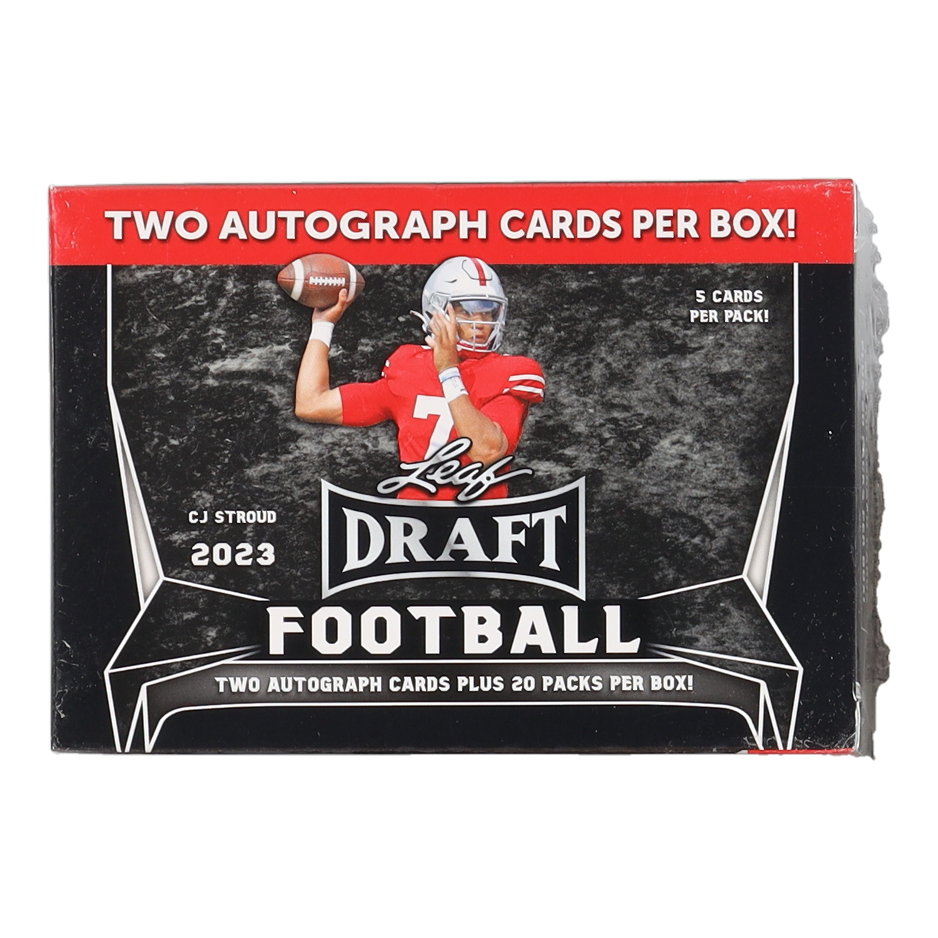 2023 Leaf Draft Football Black Blaster Box with (20) Packs at PristineAuction.com 2023 Leaf Draft Football Black Blaster Box with (20) Packs at PristineAuction.com
