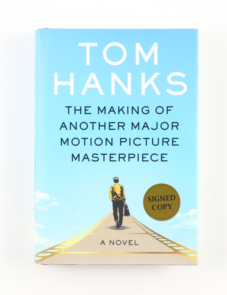 Tom Hanks Signed "The Making of Another Major Motion Picture Masterpiece" Hardcover Book (JSA) at PristineAuction.com Tom Hanks Signed "The Making of Another Major Motion Picture Masterpiece" Hardcover Book (JSA) at PristineAuction.com