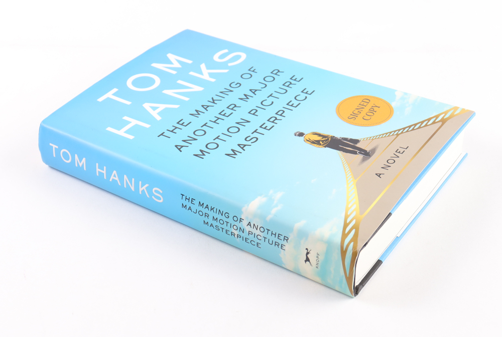 Tom Hanks Signed "The Making of Another Major Motion Picture Masterpiece" Hardcover Book (JSA) at PristineAuction.com Tom Hanks Signed "The Making of Another Major Motion Picture Masterpiece" Hardcover Book (JSA) at PristineAuction.com