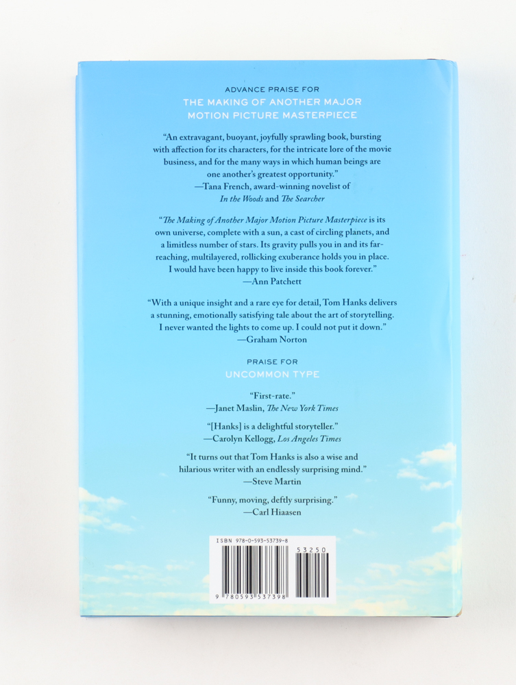 Tom Hanks Signed "The Making of Another Major Motion Picture Masterpiece" Hardcover Book (JSA) at PristineAuction.com Tom Hanks Signed "The Making of Another Major Motion Picture Masterpiece" Hardcover Book (JSA) at PristineAuction.com