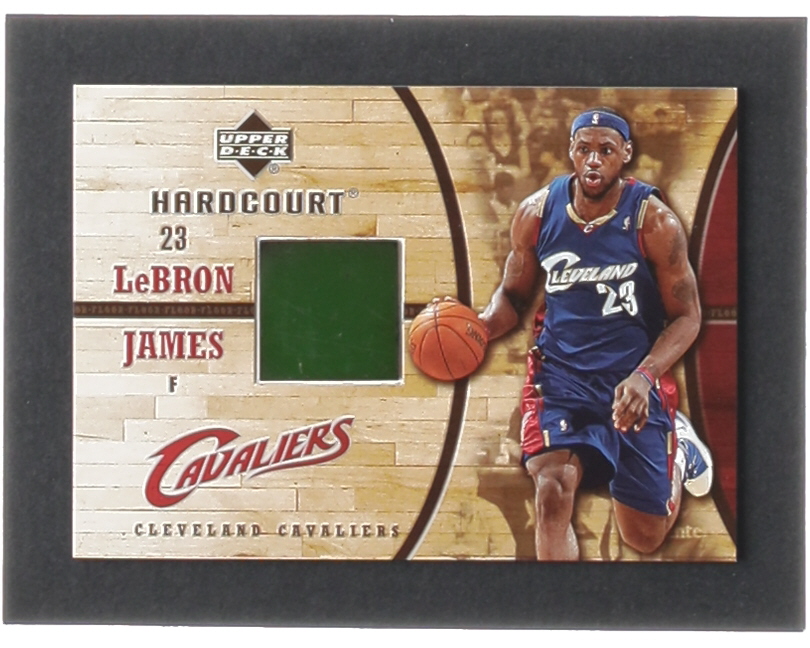 lebron james upper deck hardcourt