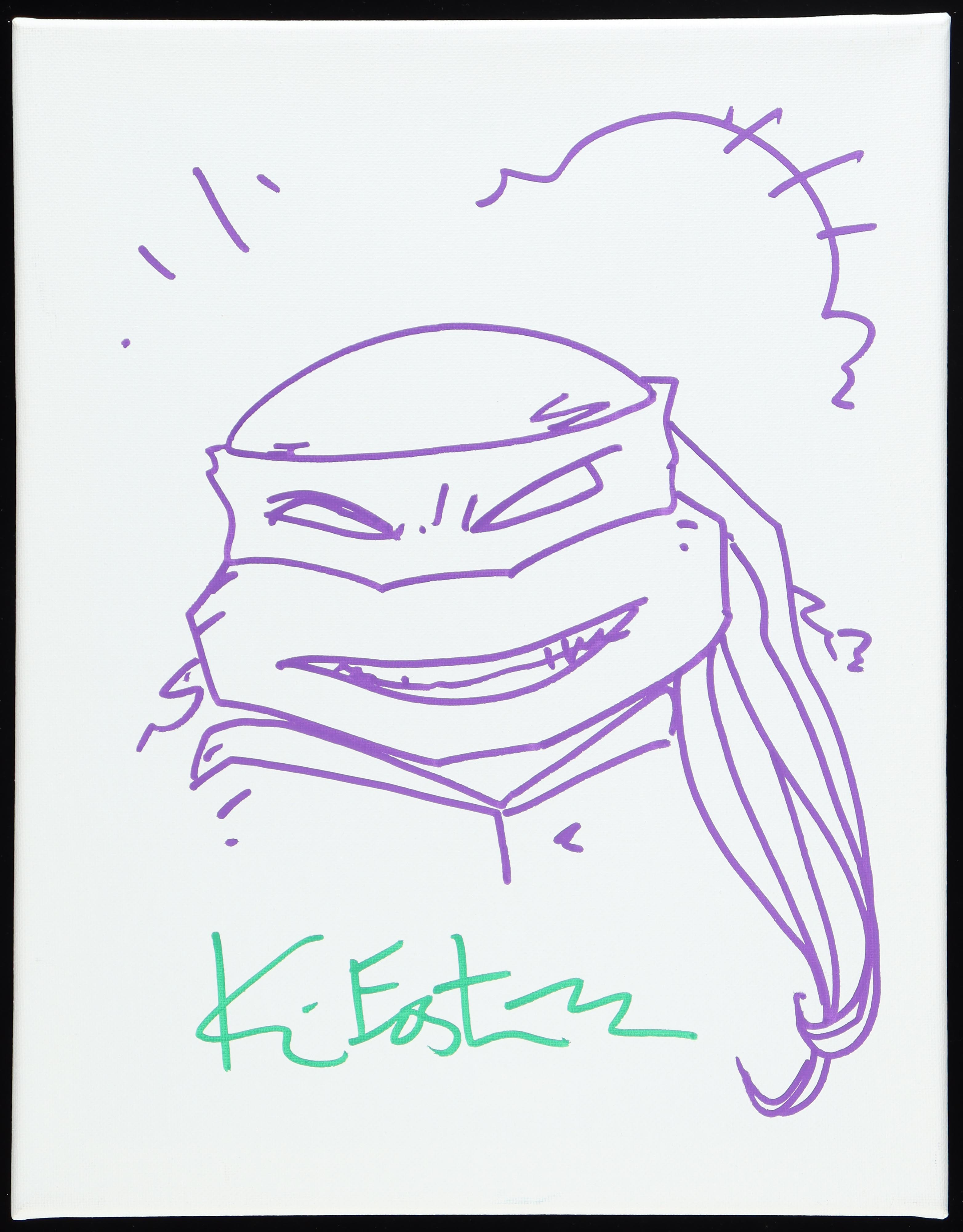 Kevin Eastman Signed "Teenage Mutant Ninja Turtles" 11x14 Canvas with Hand Drawn Donatello Sketch (PA) at PristineAuction.com Kevin Eastman Signed "Teenage Mutant Ninja Turtles" 11x14 Canvas with Hand Drawn Donatello Sketch (PA) at PristineAuction.com