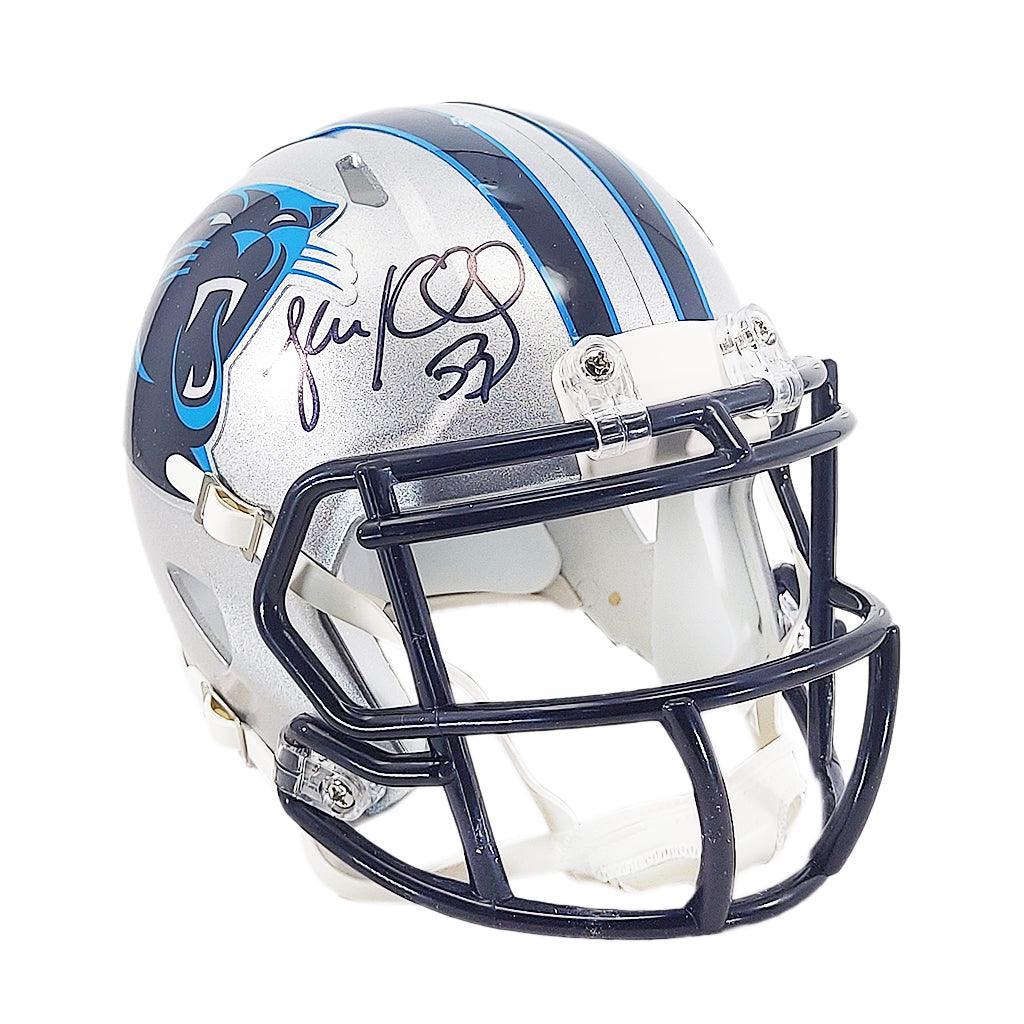 Luke Kuechly Signed Panthers Speed Mini Helmet (Beckett) at PristineAuction.com Luke Kuechly Signed Panthers Speed Mini Helmet (Beckett) at PristineAuction.com