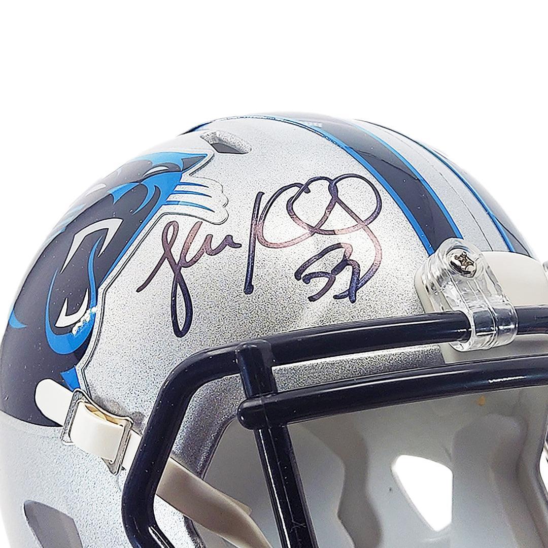 Luke Kuechly Signed Panthers Speed Mini Helmet (Beckett) at PristineAuction.com Luke Kuechly Signed Panthers Speed Mini Helmet (Beckett) at PristineAuction.com