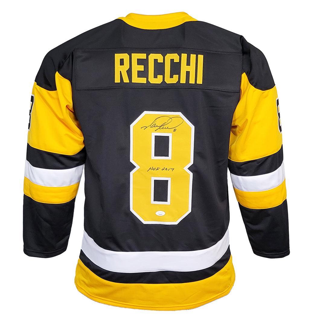 Mark Recchi Signed Jersey Inscribed "HOF 2017" (JSA) at PristineAuction.com Mark Recchi Signed Jersey Inscribed "HOF 2017" (JSA) at PristineAuction.com