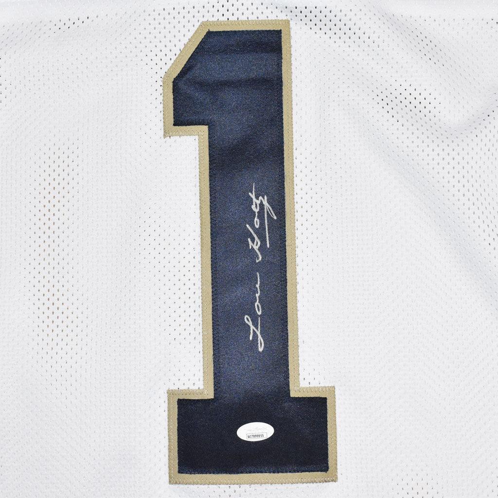 Lou Holtz Signed Jersey (JSA) at PristineAuction.com Lou Holtz Signed Jersey (JSA) at PristineAuction.com