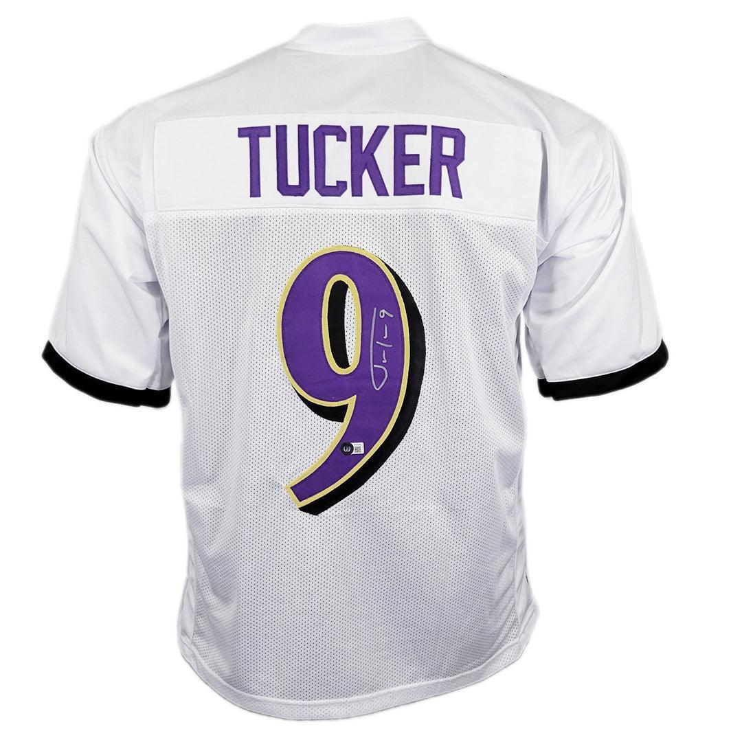 Justin Tucker Signed Jersey (Beckett) at PristineAuction.com Justin Tucker Signed Jersey (Beckett) at PristineAuction.com