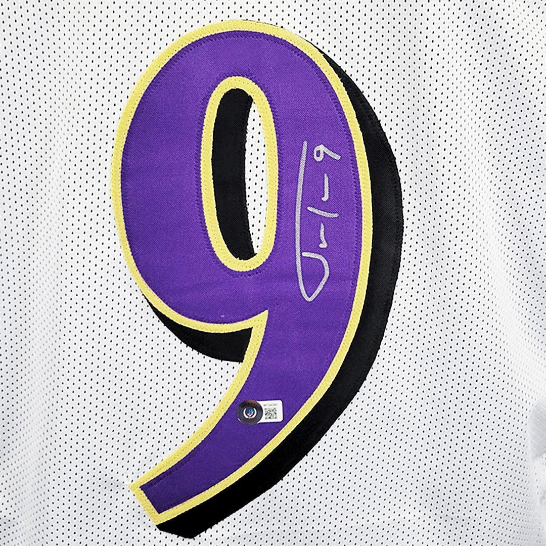 Justin Tucker Signed Jersey (Beckett) at PristineAuction.com Justin Tucker Signed Jersey (Beckett) at PristineAuction.com