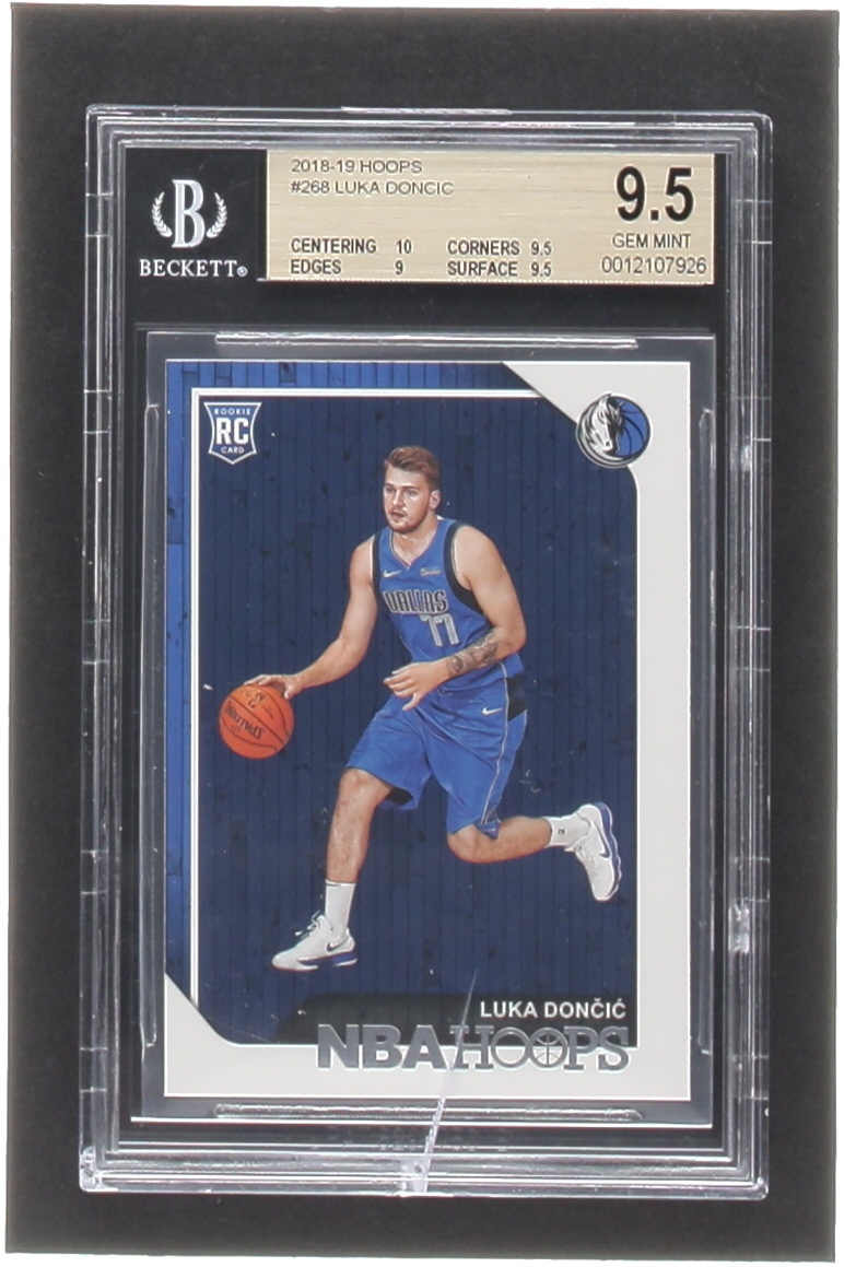 Luka Doncic 2018-19 Hoops #268 RC (BGS 9.5) at PristineAuction.com Luka Doncic 2018-19 Hoops #268 RC (BGS 9.5) at PristineAuction.com