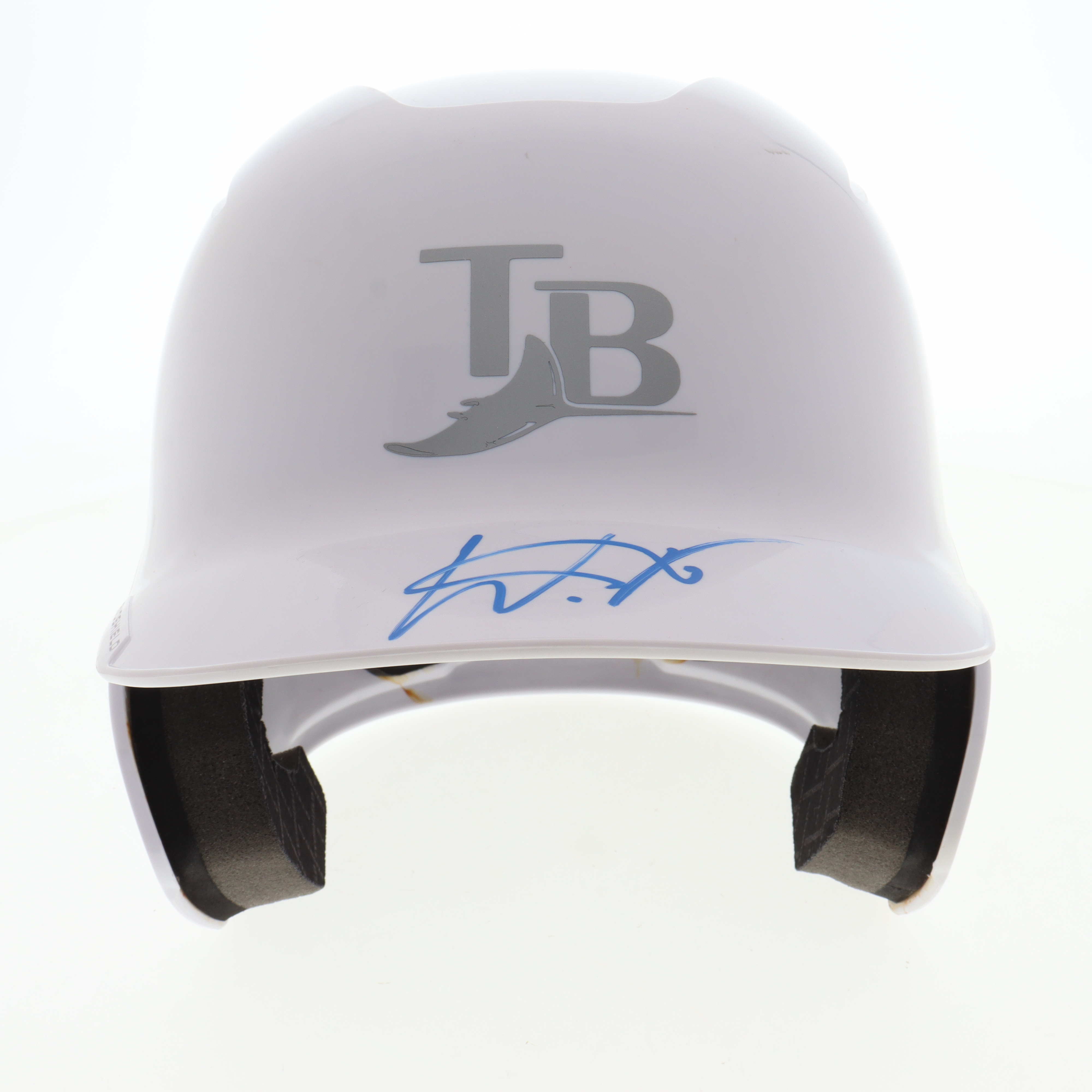 Wander Franco Signed Full-Size Batting Helmet (JSA) at PristineAuction.com Wander Franco Signed Full-Size Batting Helmet (JSA) at PristineAuction.com
