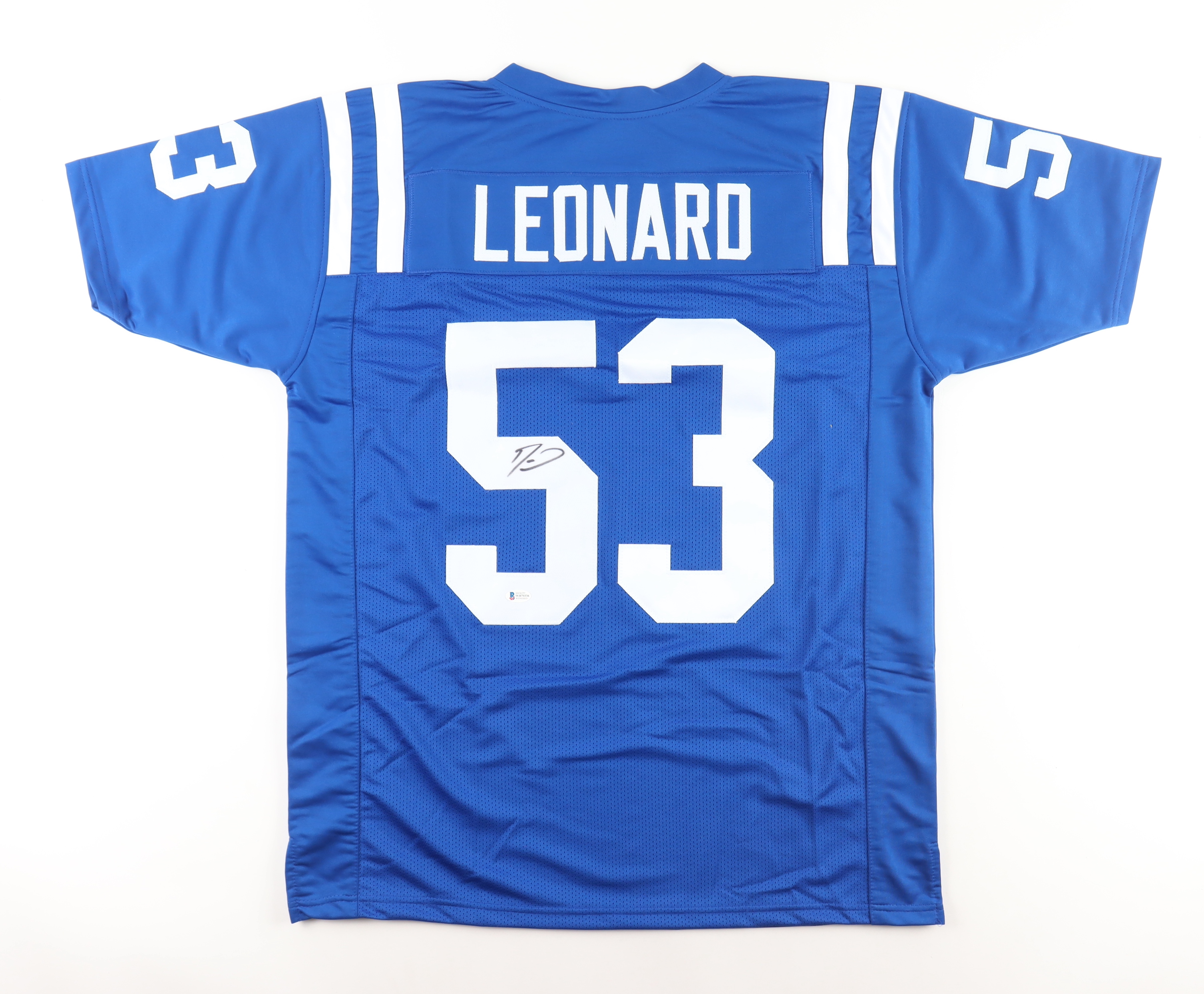 Shaquille Leonard Signed Jersey (Beckett) at PristineAuction.com Shaquille Leonard Signed Jersey (Beckett) at PristineAuction.com