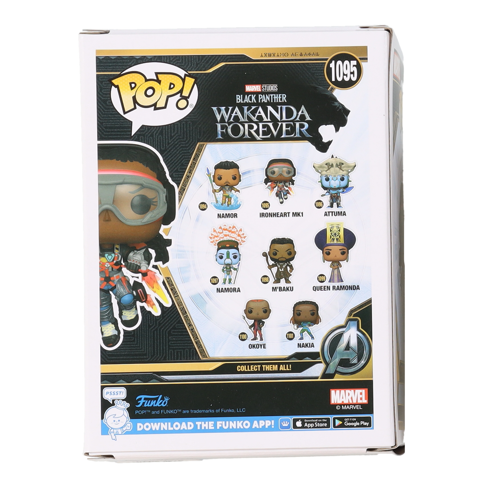 Dominique Thorne Signed "Black Panther: Wakanda Forever" #1095 Ironheart MK1 Funko Pop! Vinyl Figure (Beckett) at PristineAuction.com Dominique Thorne Signed "Black Panther: Wakanda Forever" #1095 Ironheart MK1 Funko Pop! Vinyl Figure (Beckett) at PristineAuction.com